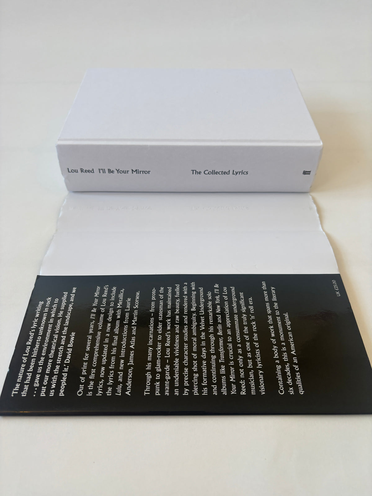 I'll Be Your Mirror: Collected Lyrics / Lou Reed / 2019 / Faber & Faber