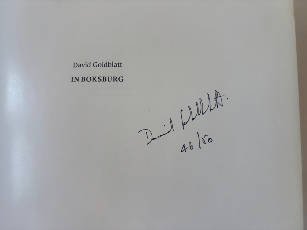 In Boksburg / David Goldblatt / 1982 / Gallery Press / Signed & Numbered Limited 1st Edition