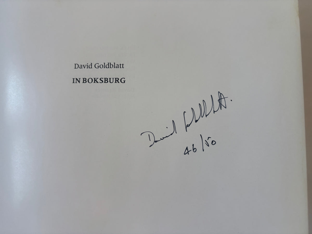 In Boksburg / David Goldblatt / 1982 / Gallery Press / Signed & Numbered Limited 1st Edition