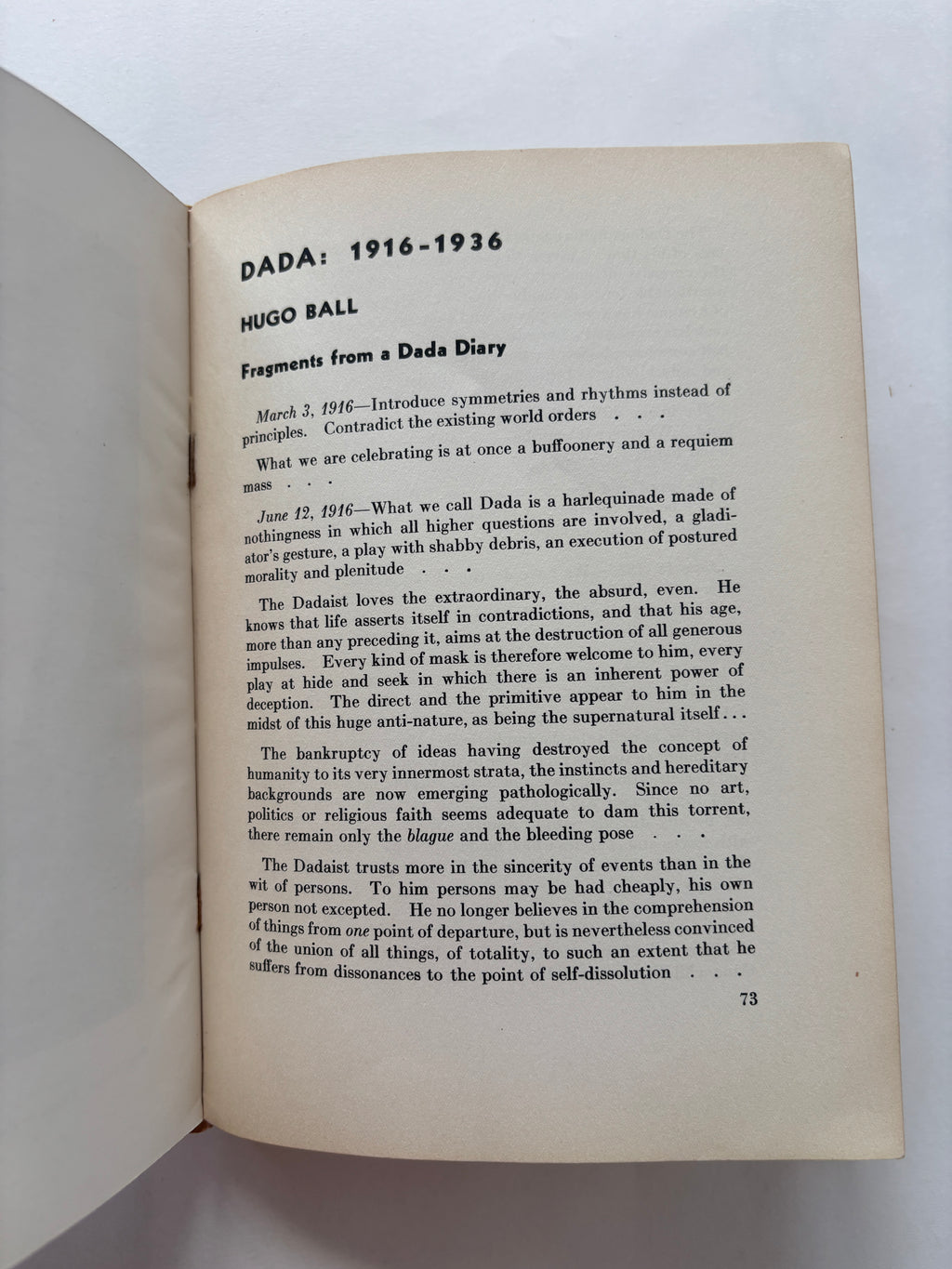 Transition / Issue #25 / w Joan Miró, Cartier-Bresson, Dylan Thomas, Hugo Ball / Fall 1936