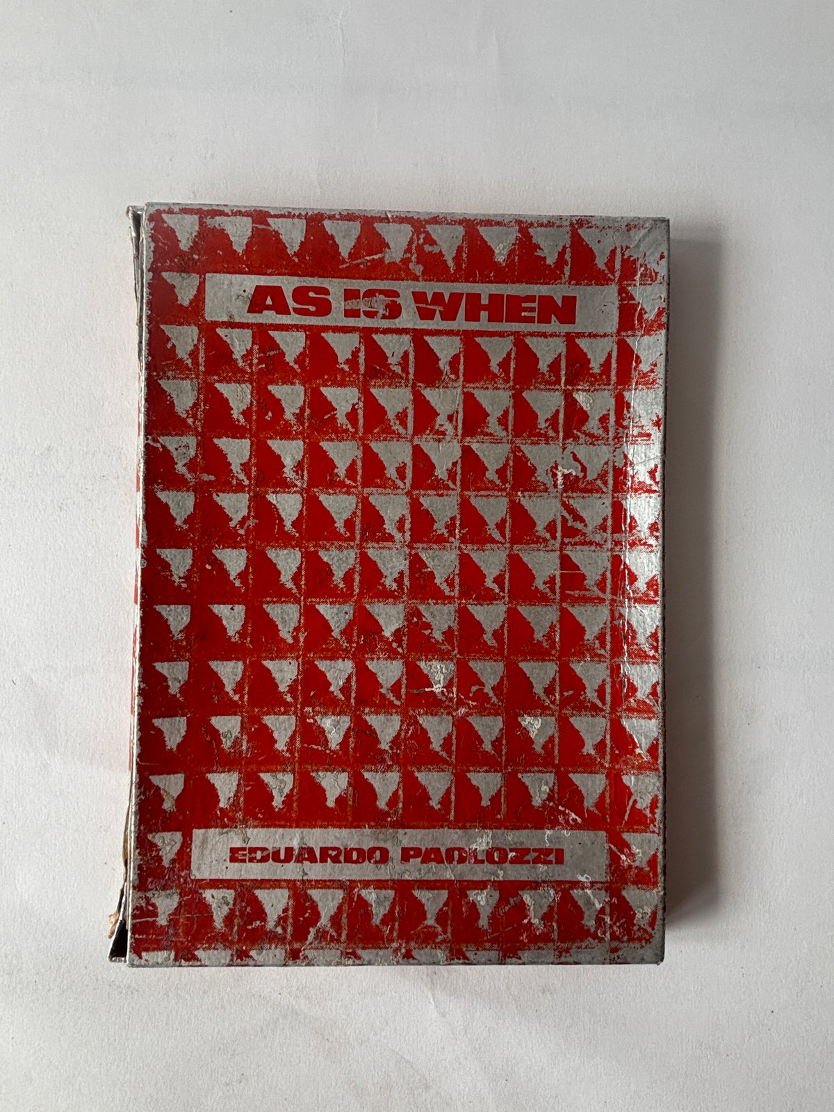 As Is When / Eduardo Paolozzi / Boxed Exhibition Catalogue / 1965 / Editions Alecto