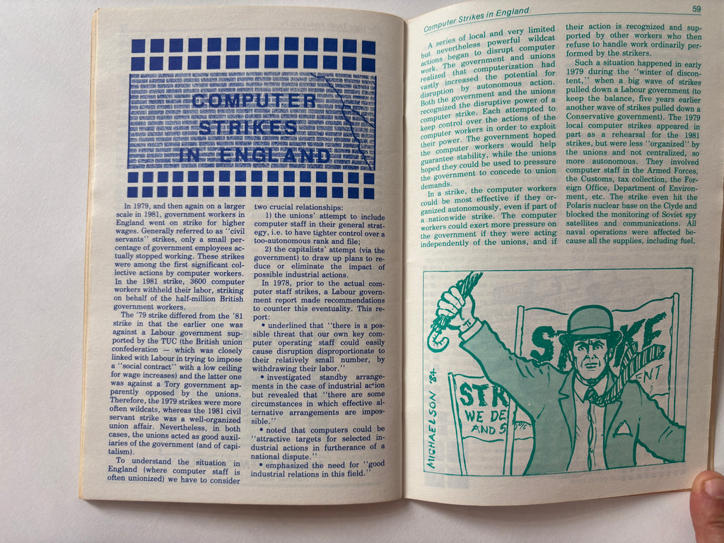 Processed World #10 / Anti-Tech/Anti-Corporate Zine / 1983