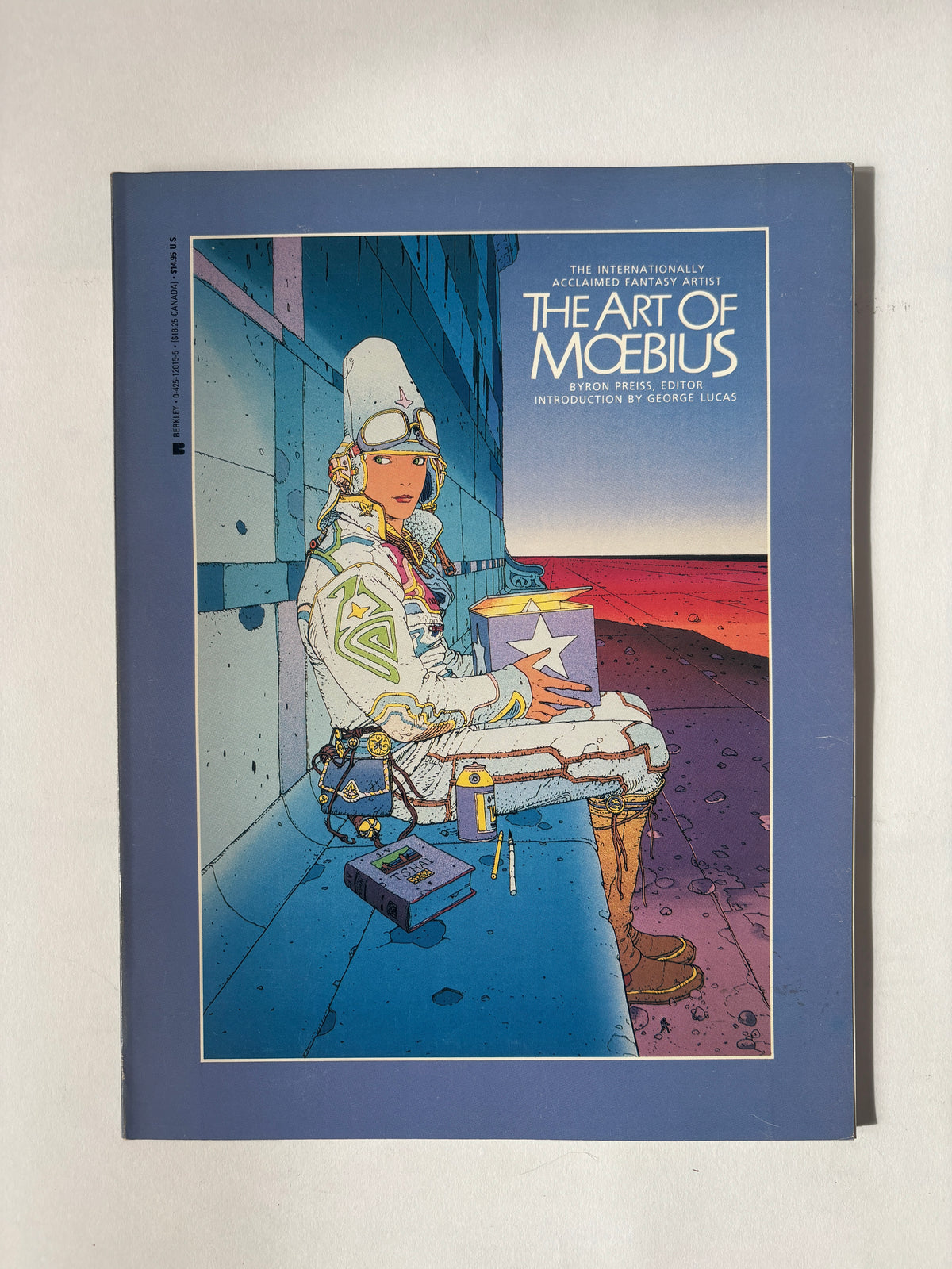 The Art of Moebius / Ed. Byron Preiss, Introduction George Lucas / 1989 / Berkley Books