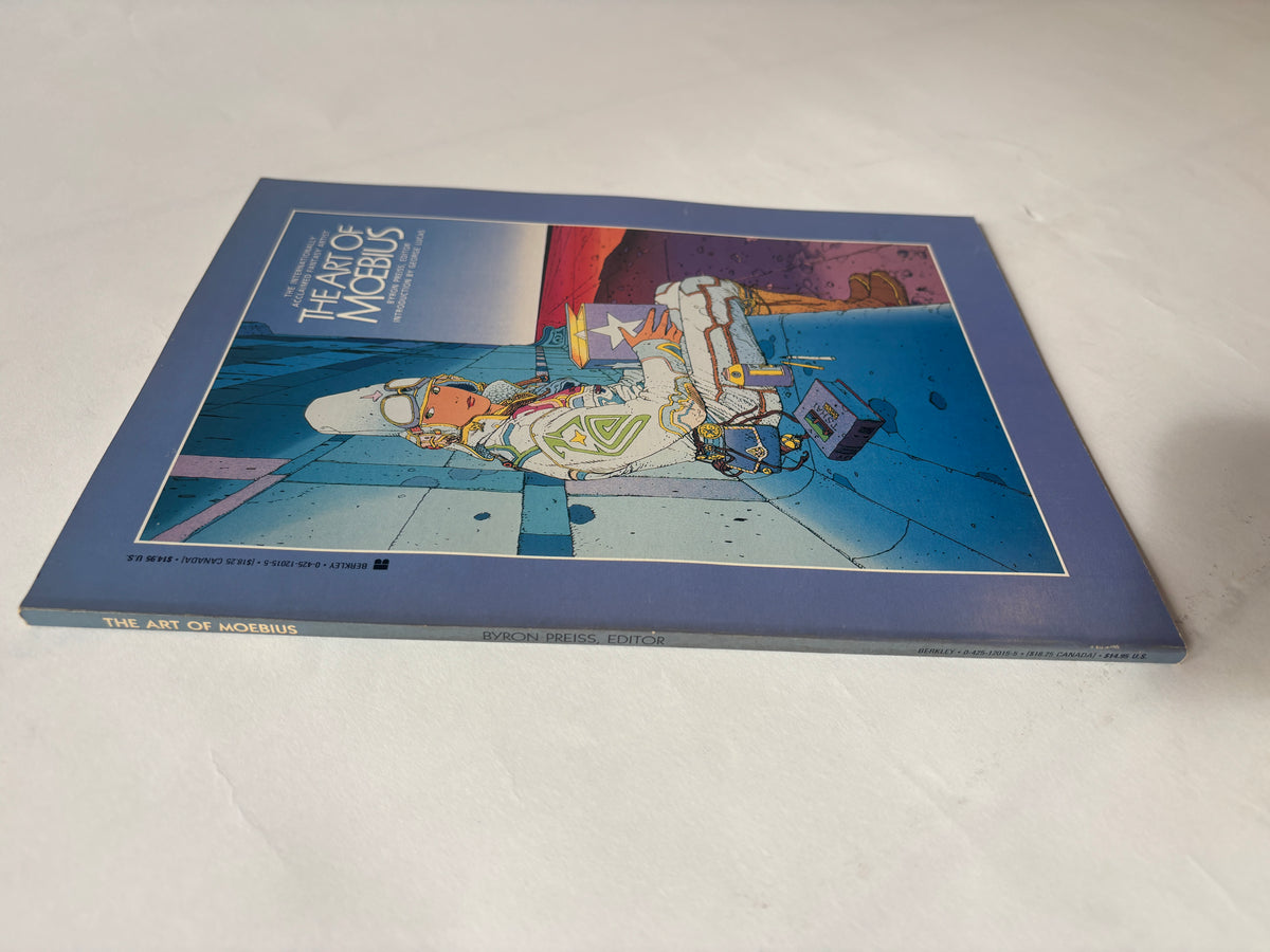 The Art of Moebius / Ed. Byron Preiss, Introduction George Lucas / 1989 / Berkley Books