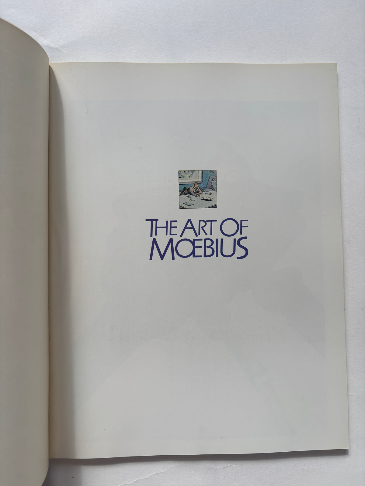 The Art of Moebius / Ed. Byron Preiss, Introduction George Lucas / 1989 / Berkley Books