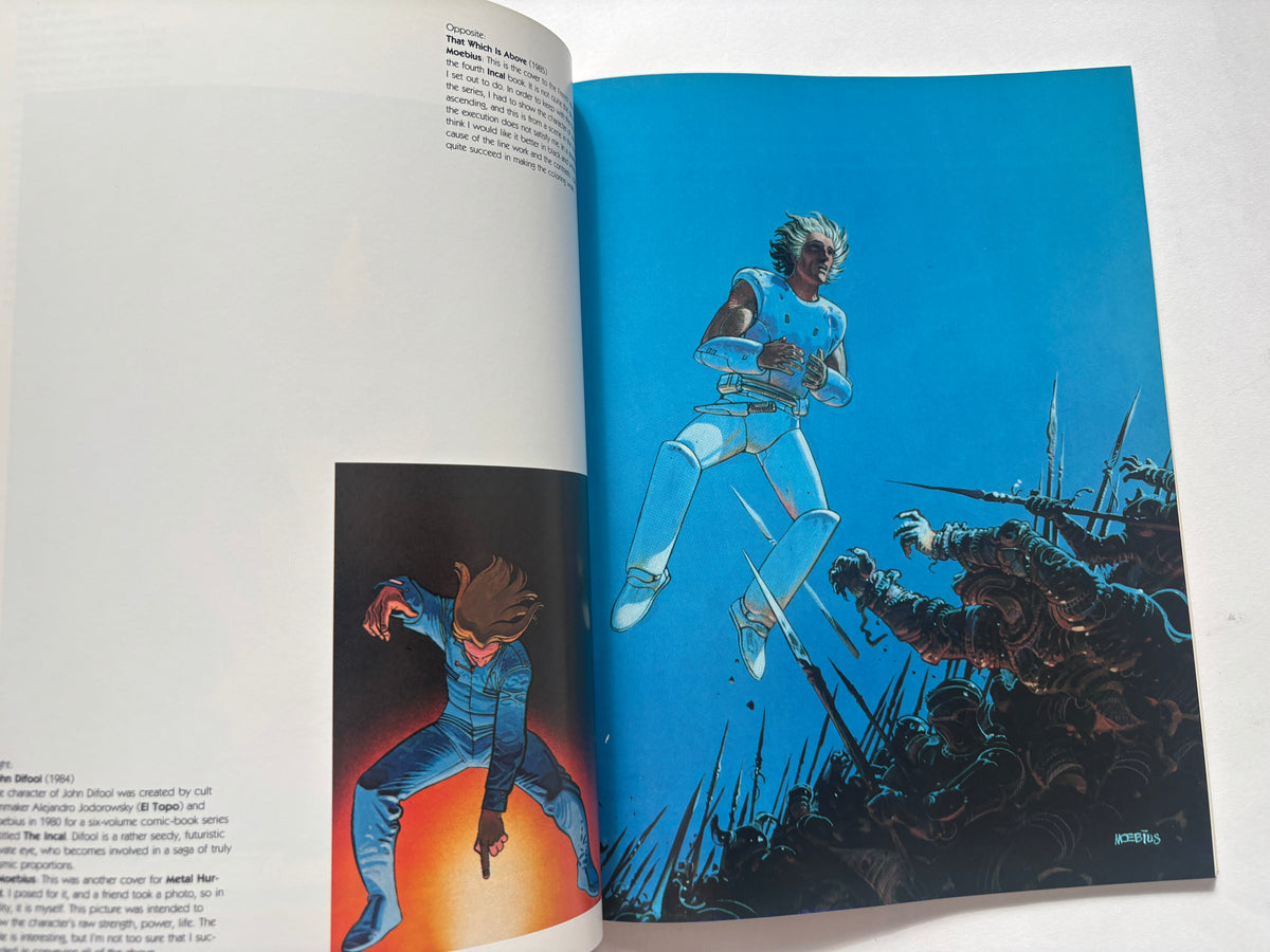 The Art of Moebius / Ed. Byron Preiss, Introduction George Lucas / 1989 / Berkley Books