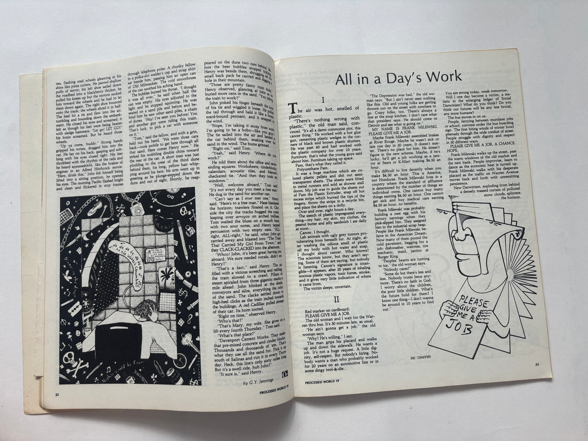 Processed World #18 / Anti-tech/Anti-capitalist Zine / 1987