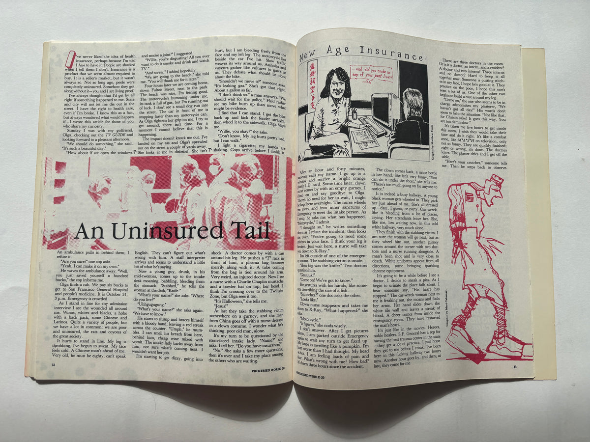 Processed World #20 / Anti-technology/Anti-capitalist Zine / 1987