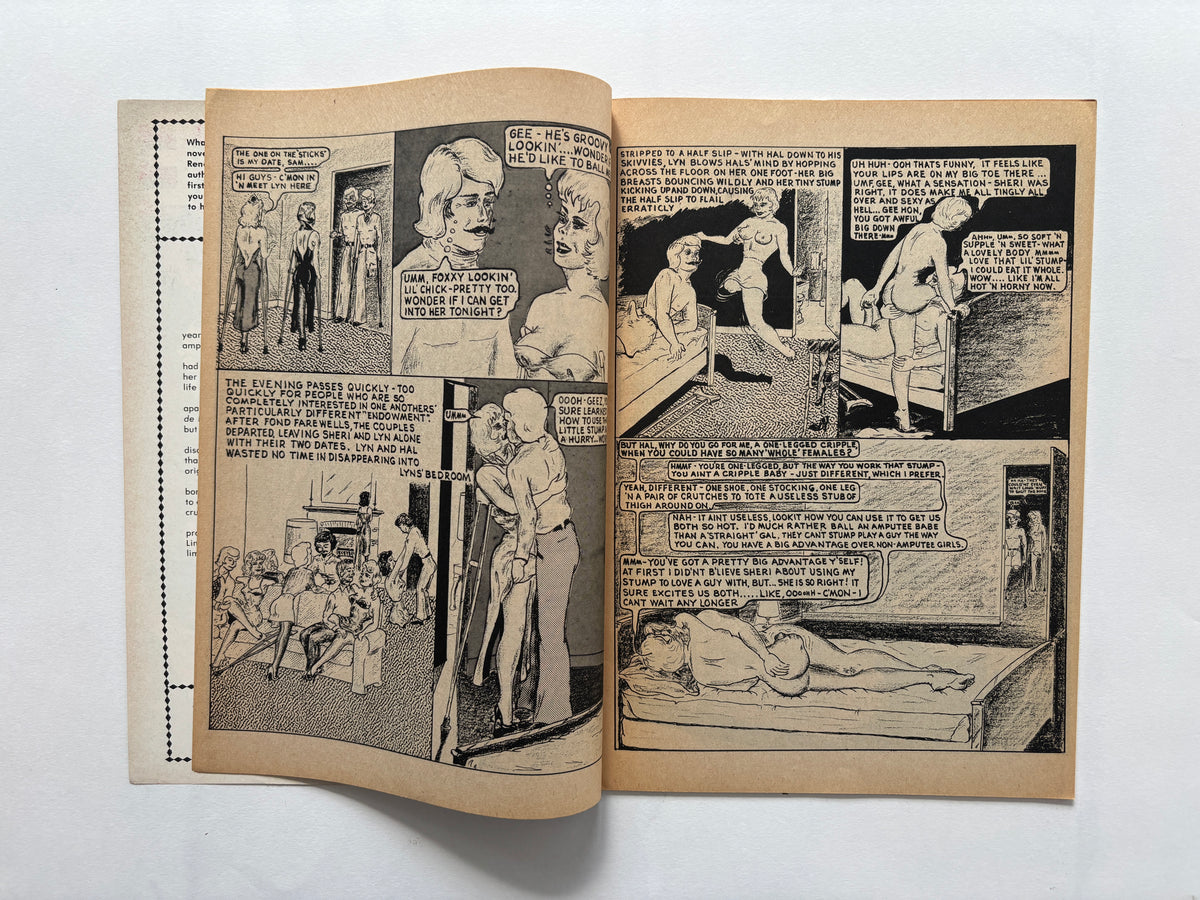 Amputee Love #1 / Rich & Rene / 1975 / Last Gasp