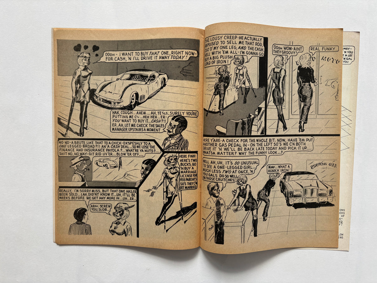 Amputee Love #1 / Rich & Rene / 1975 / Last Gasp