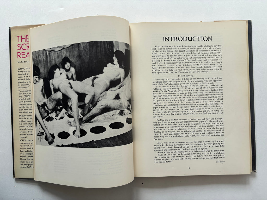 The Screw Reader / Al Goldstein & Jim Buckley / 1971 / Lyle Stuart