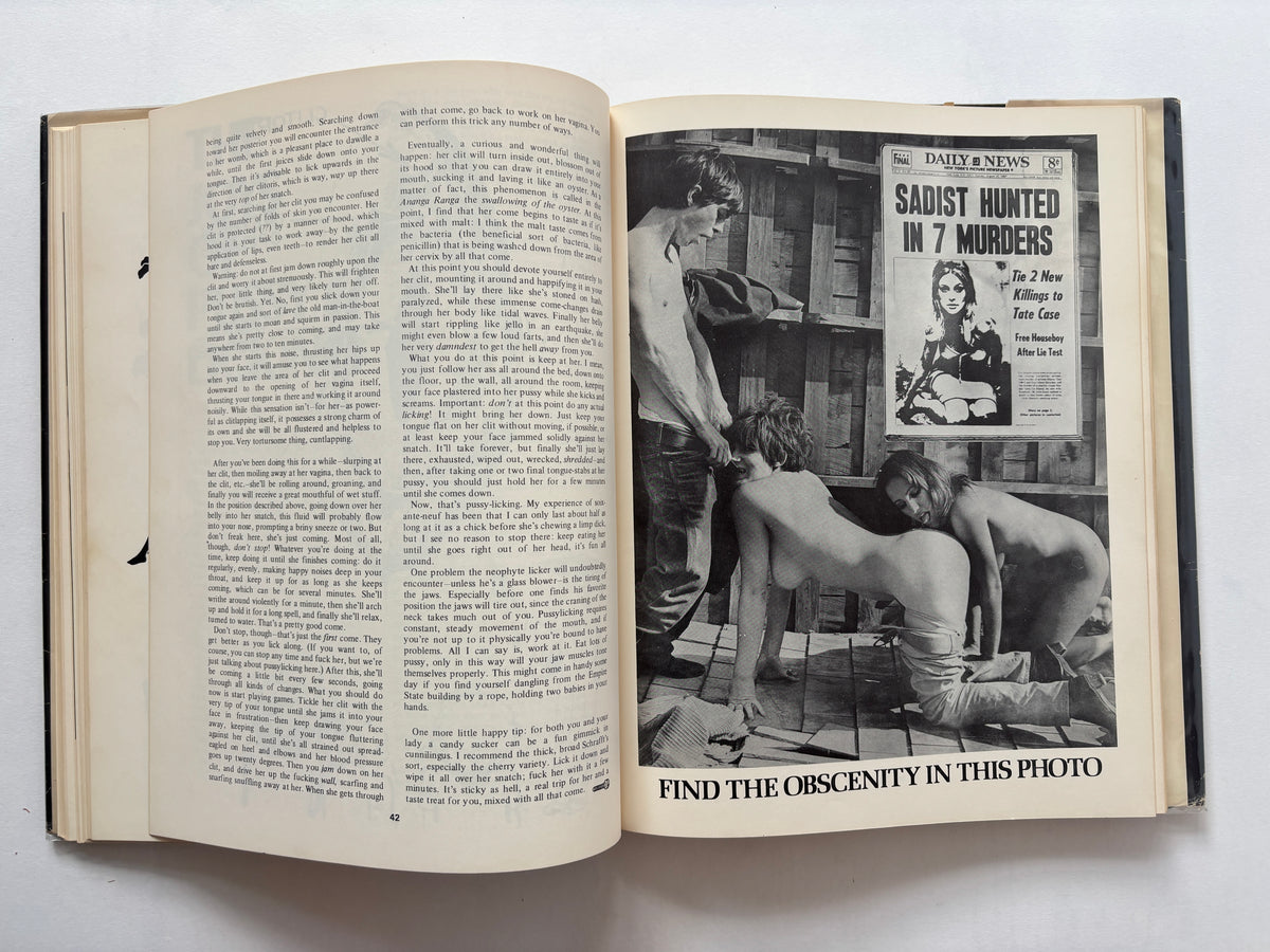 The Screw Reader / Al Goldstein & Jim Buckley / 1971 / Lyle Stuart