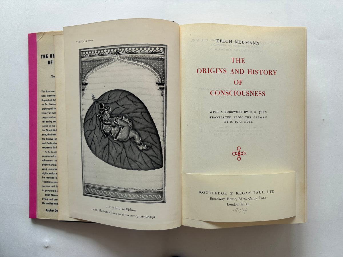 The Origins and History of Consciousness / Erich Neumann / 1st Edition / 1954 / Routledge & Kegan Paul