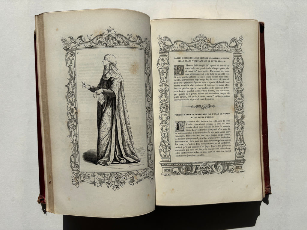 Costumes Anciens et Modernes / Two Volumes/Complete / Cesare Vecellio / 1860 / Firmin Didot