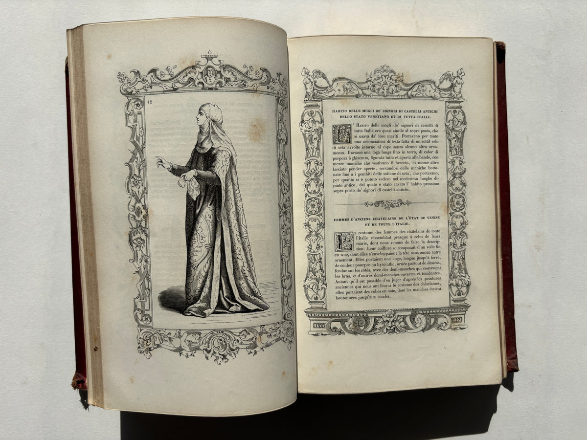 Costumes Anciens et Modernes / Two Volumes/Complete / Cesare Vecellio / 1860 / Firmin Didot