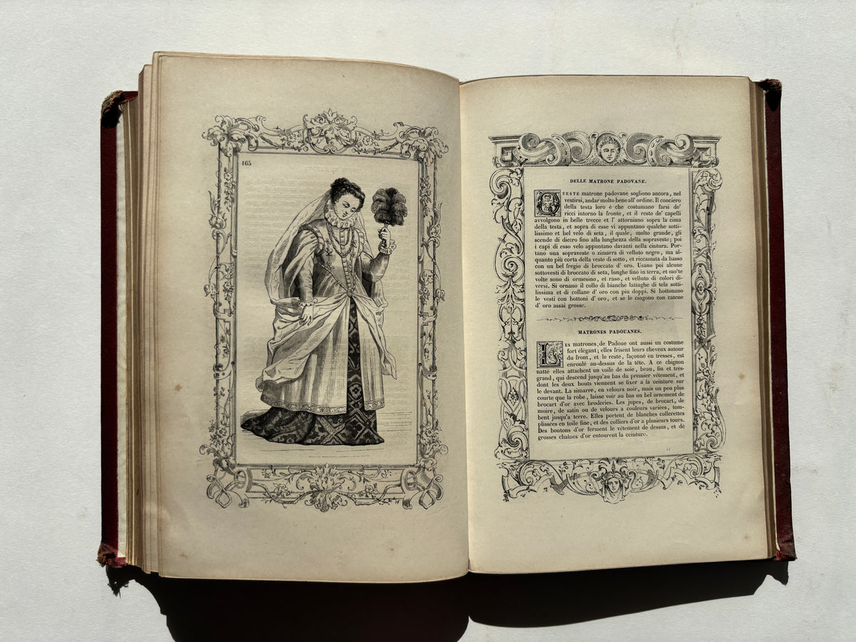 Costumes Anciens et Modernes / Two Volumes/Complete / Cesare Vecellio / 1860 / Firmin Didot