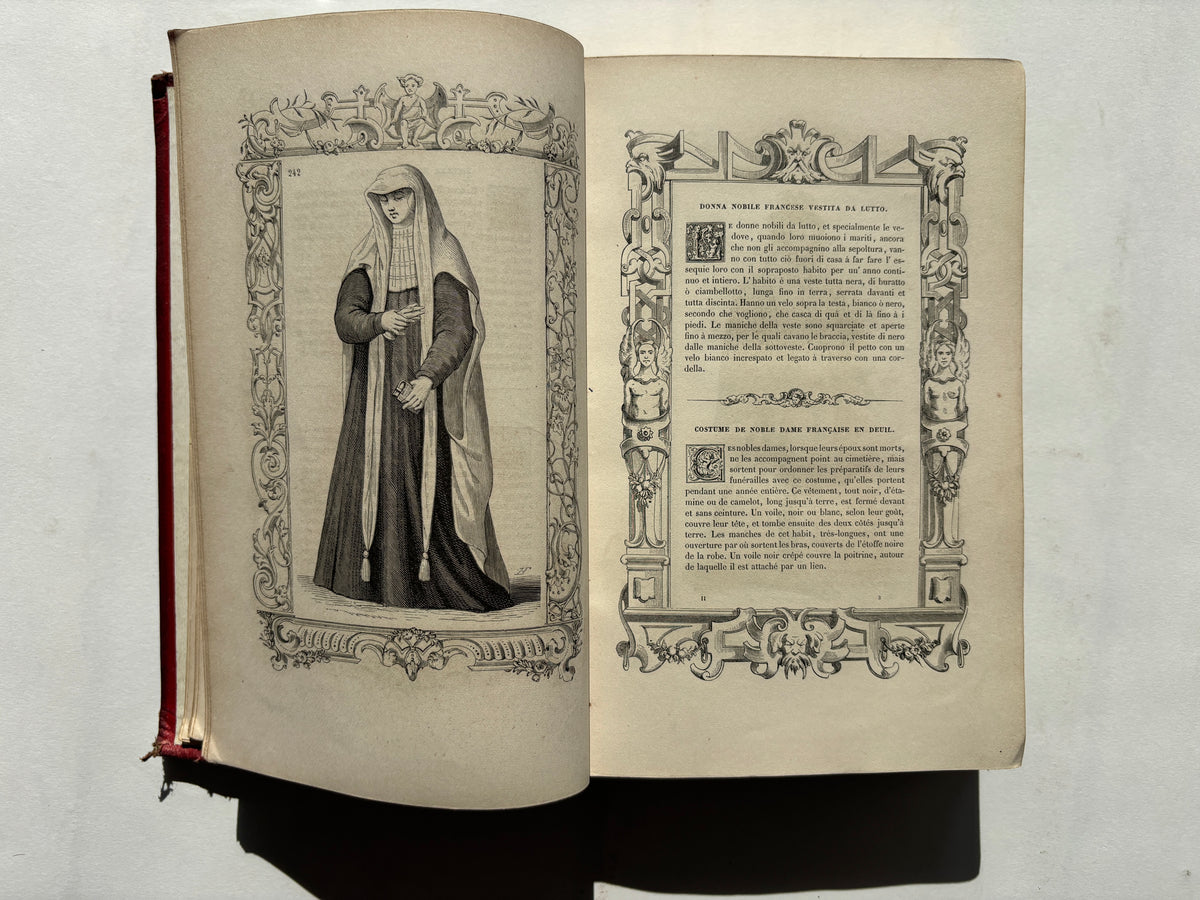 Costumes Anciens et Modernes / Two Volumes/Complete / Cesare Vecellio / 1860 / Firmin Didot