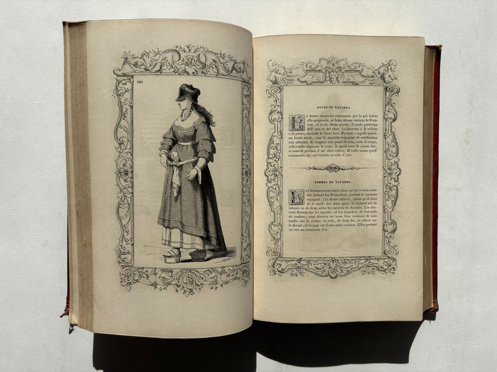 Costumes Anciens et Modernes / Two Volumes/Complete / Cesare Vecellio / 1860 / Firmin Didot