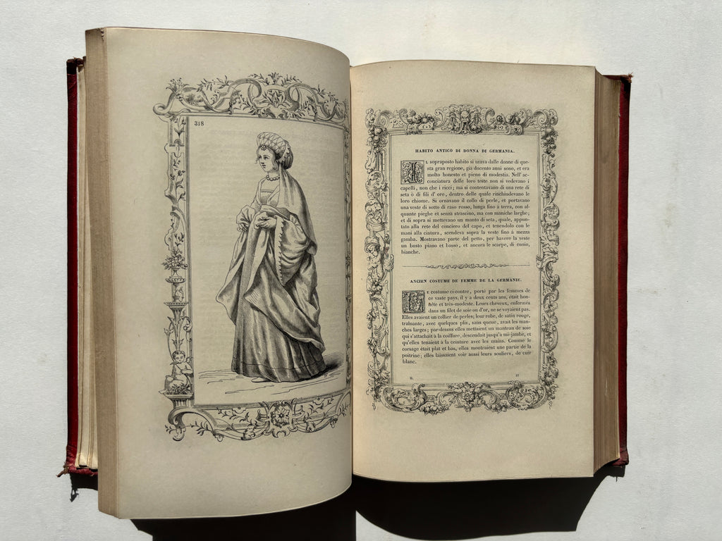 Costumes Anciens et Modernes / Two Volumes/Complete / Cesare Vecellio / 1860 / Firmin Didot