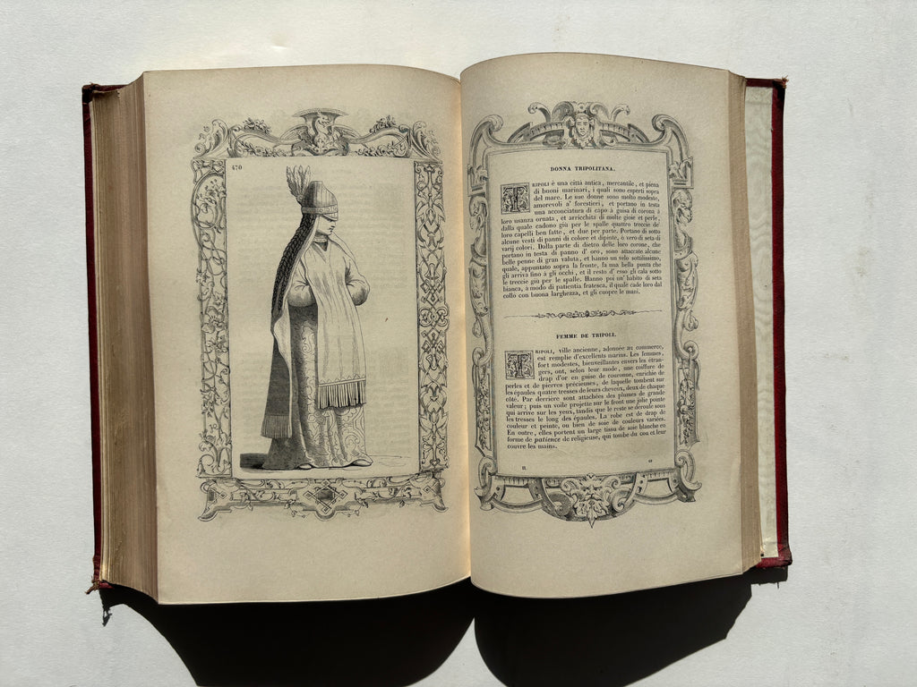 Costumes Anciens et Modernes / Two Volumes/Complete / Cesare Vecellio / 1860 / Firmin Didot