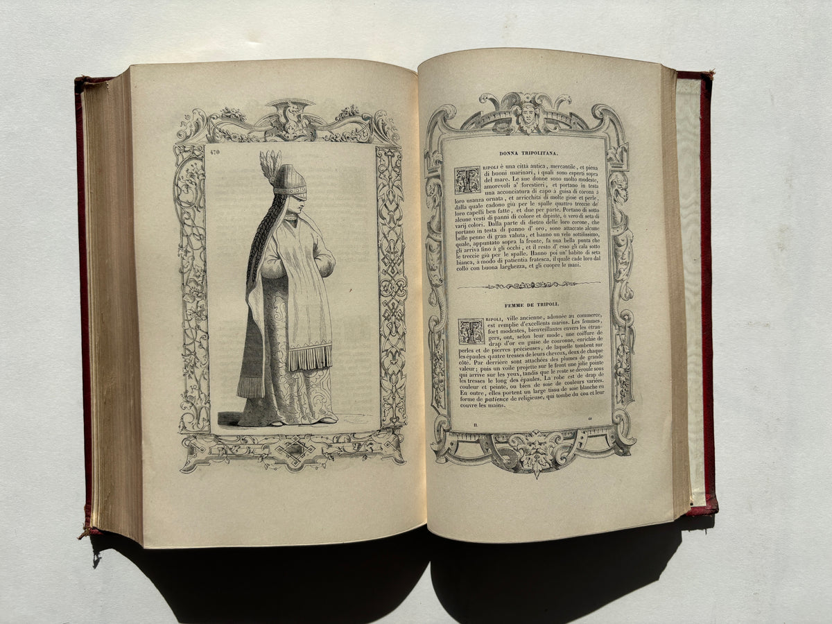 Costumes Anciens et Modernes / Two Volumes/Complete / Cesare Vecellio / 1860 / Firmin Didot