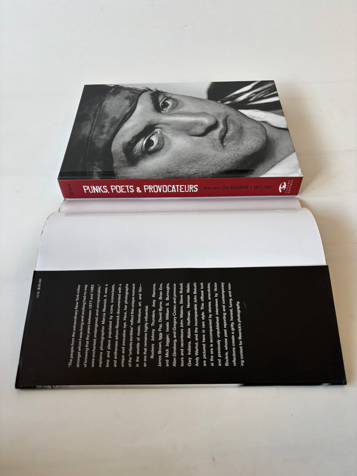 Punks, Poets & Provocateurs / Victor Bockris & Marcia Resnick / 2015 / Insight Editions