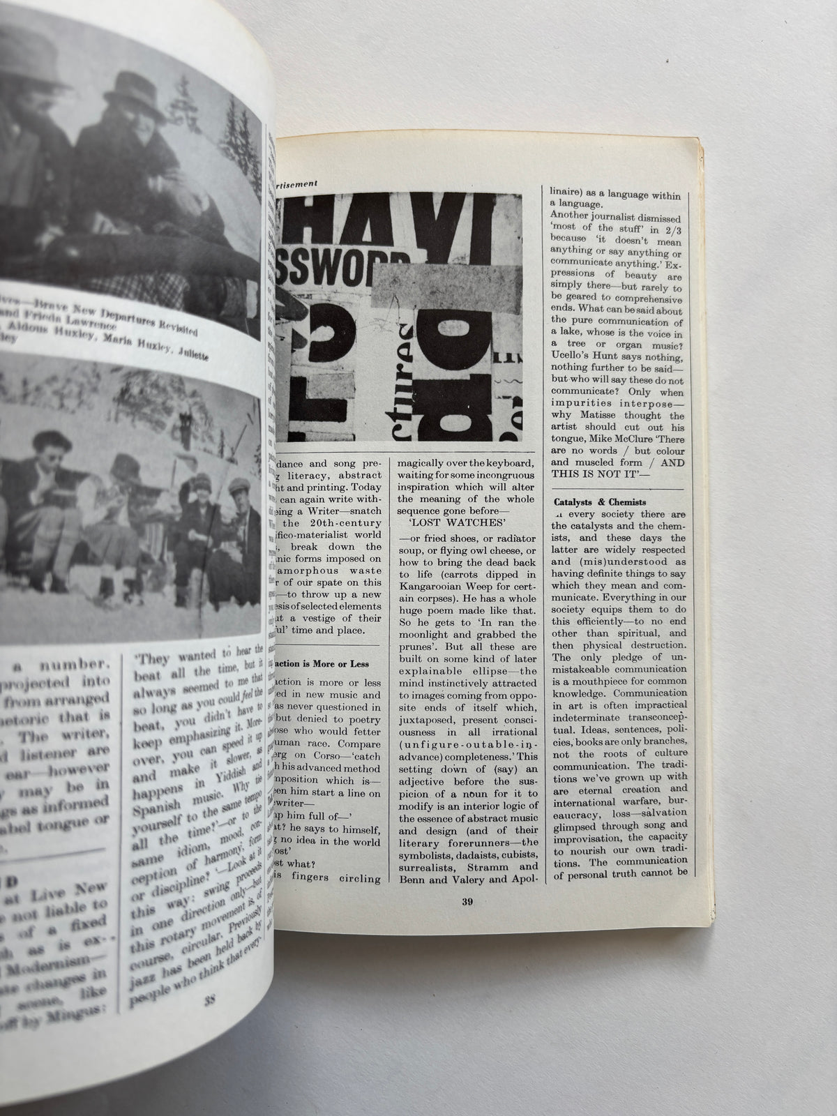 New Departures #4 / Ed. Michael Horovitz / 1962