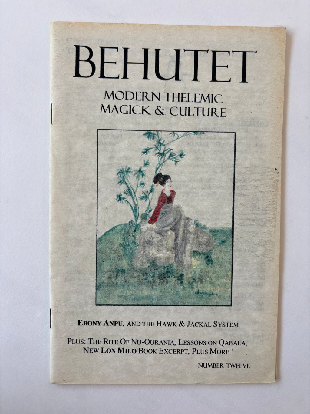 Behutet: Modern Thelemic Magick & Culture #12 / Occult Journal / 2001 / OTO