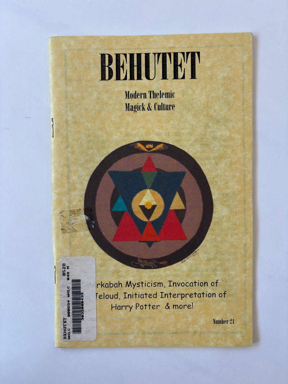 Behutet: Modern Thelemic Magick & Culture #21 / Aleister Crowley / 2004 / OTO