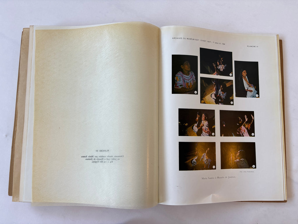 Les Champignons Hallucinogenes du Mexique / Heim & Weiss / 1958 / Editions du Muséum National D'Histoire Naturelle