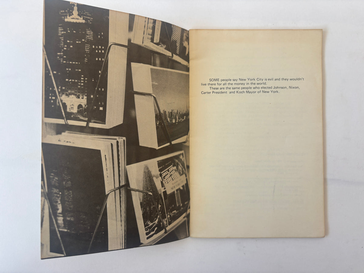 Top Stories #9 / Kathy Acker /  1981 / Lit Zine
