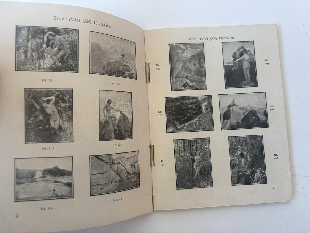 Mit Kamera Und Palette / Naturist Photography Catalogue / 1922
