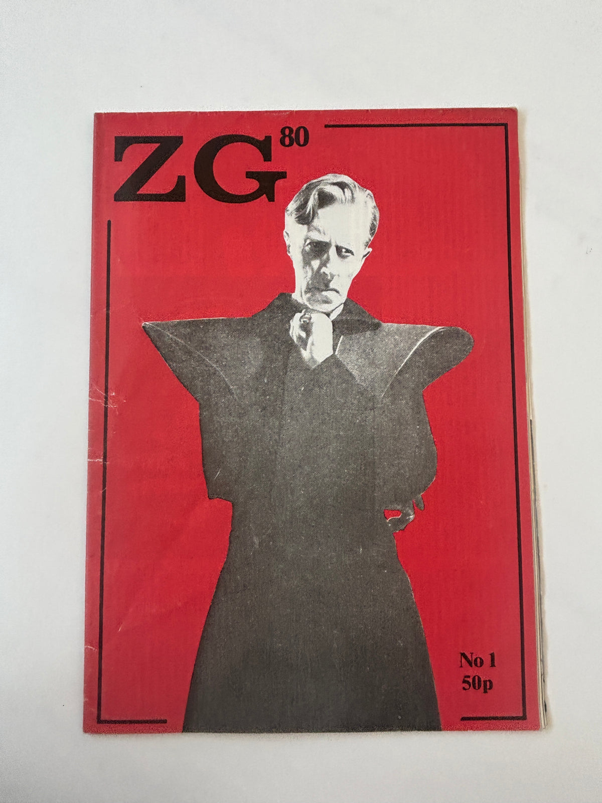 ZG 80 #1 / Post Punk Zine / 1980 / Gallery House Press