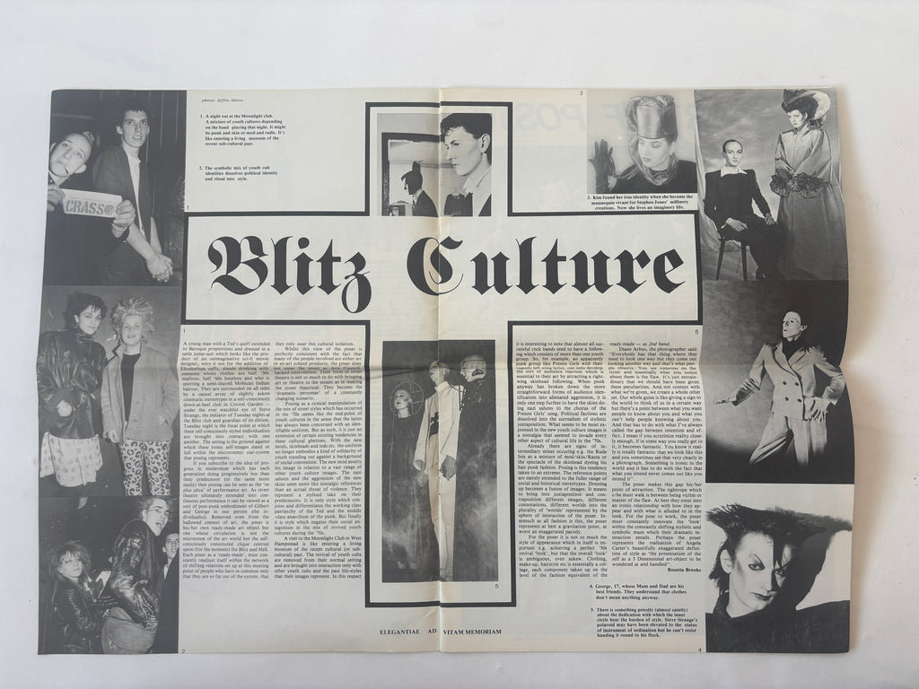 ZG 80 #1 / Post Punk Zine / 1980 / Gallery House Press