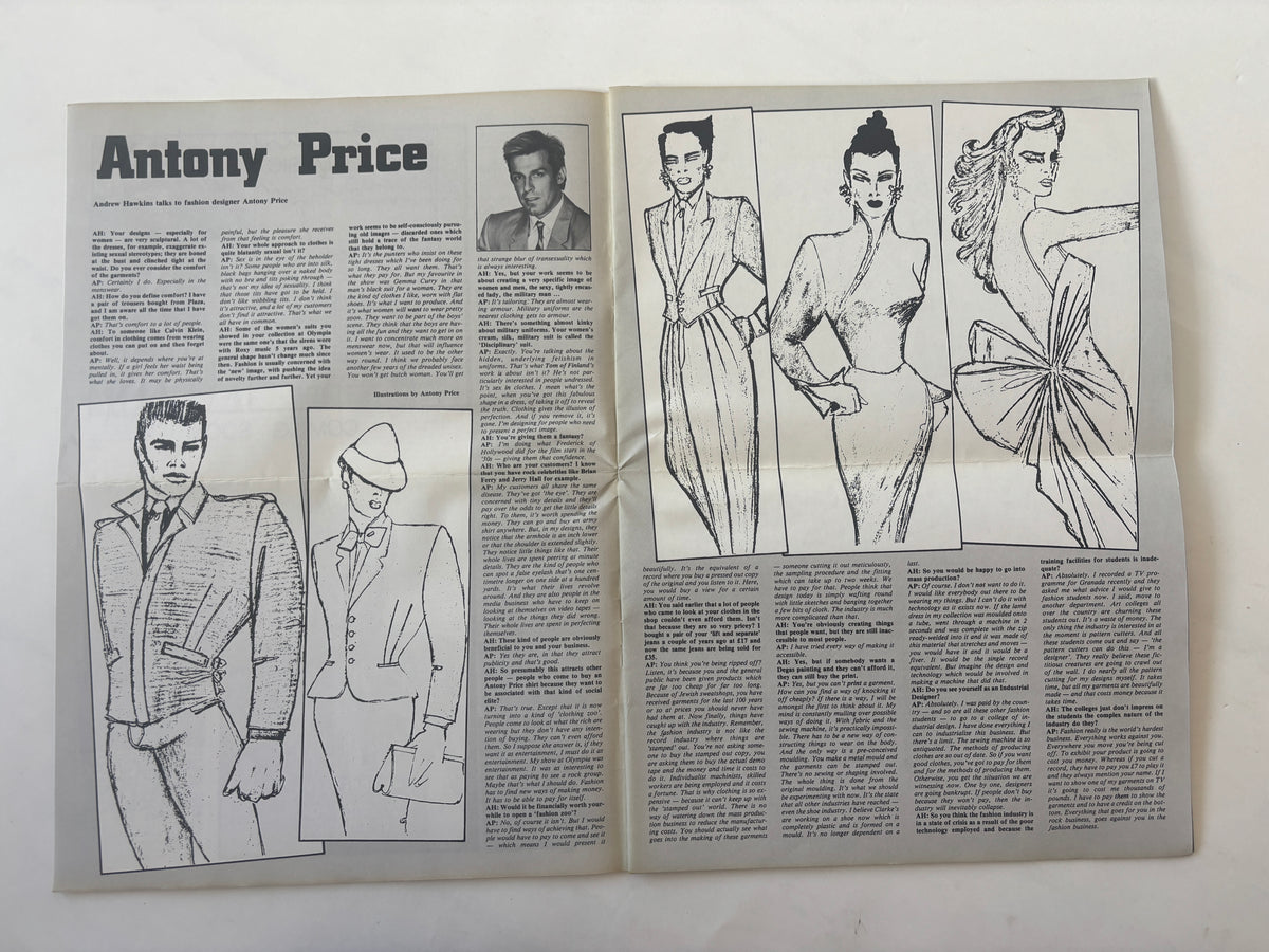 ZG 81 #1 / Post-Punk Culture Zine / 1981 / Gallery House Press
