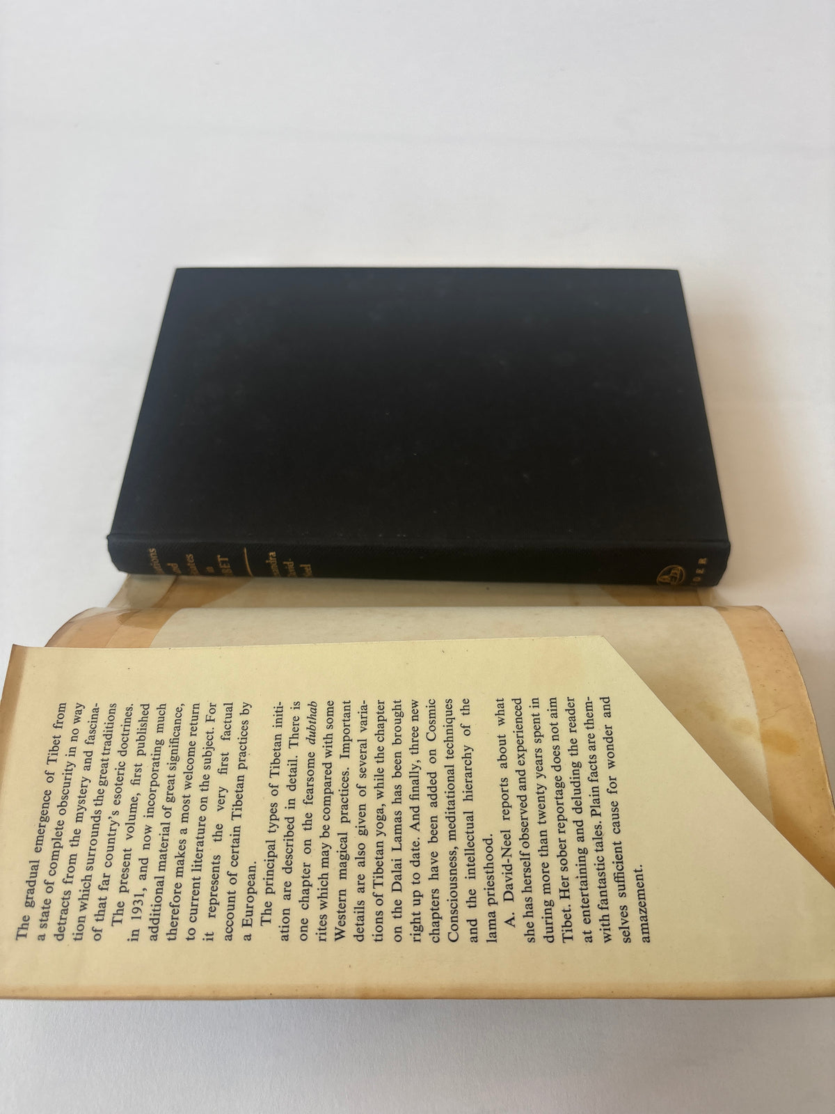 Initiations and Initiates in Tibet / Alexandra David-Neel / 1958 / Rider and Company
