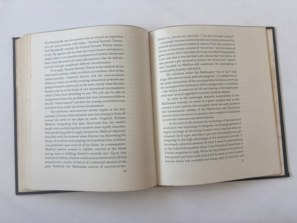 Education Automation / R. Buckminster Fuller / 1st Edition / 1962 / Southern Illinois University Press