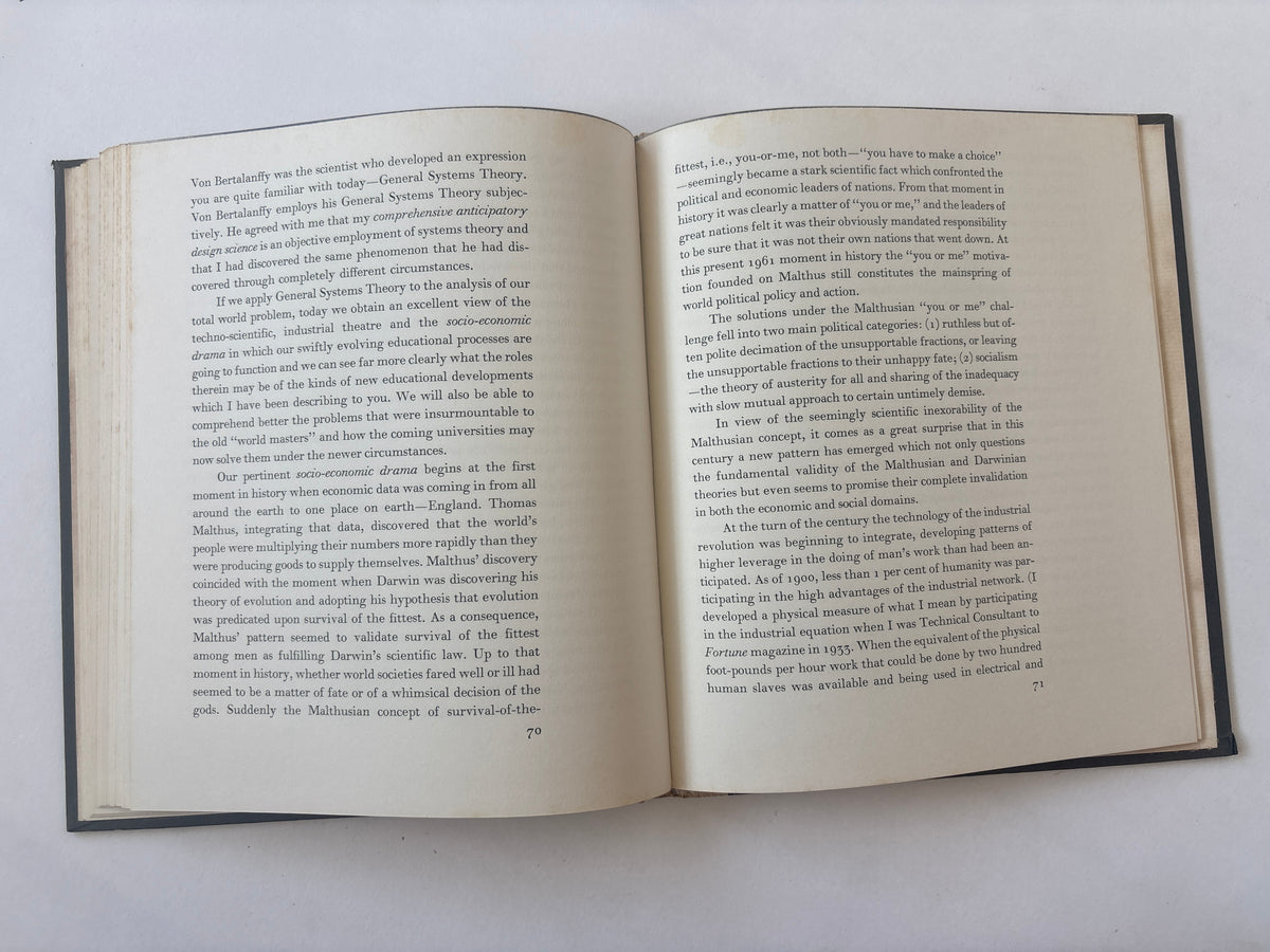 Education Automation / R. Buckminster Fuller / 1st Edition / 1962 / Southern Illinois University Press