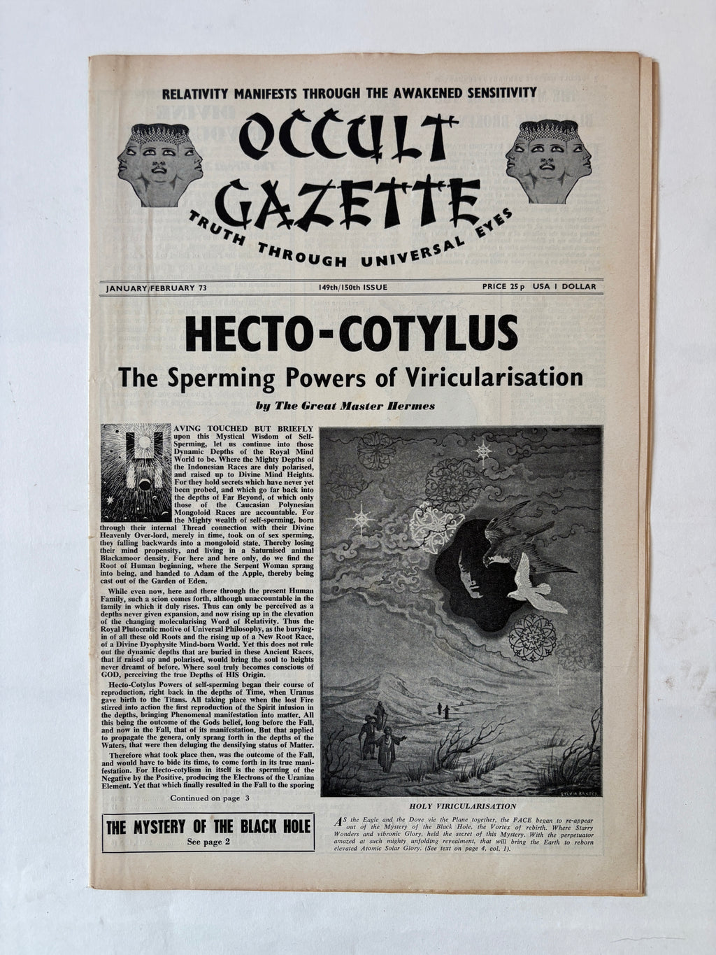 Occult Gazette x 9 copies / 1971 - 1975