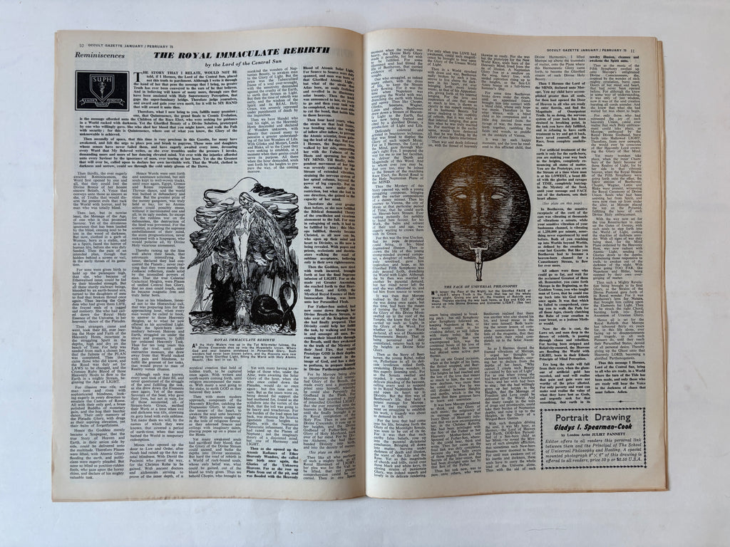 Occult Gazette x 9 copies / 1971 - 1975