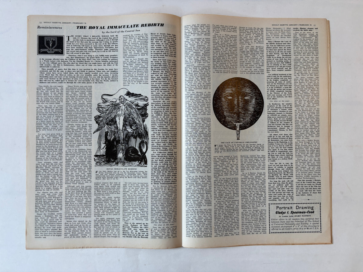 Occult Gazette x 9 copies / 1971 - 1975