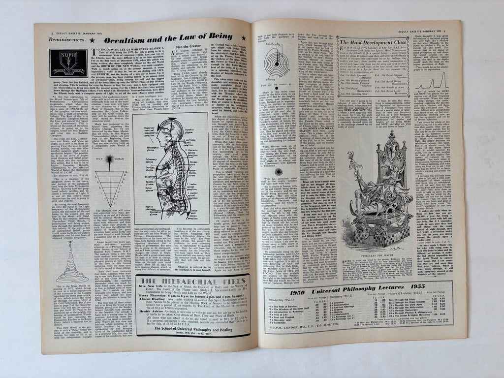 Occult Gazette x 9 copies / 1971 - 1975
