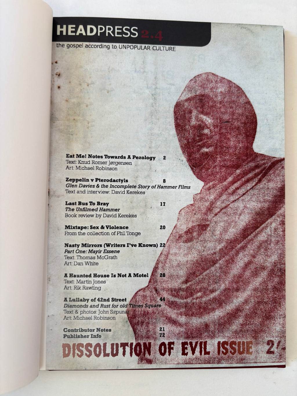 Headpress 2.4 Collectors Edition / David Kerekes / 2010 / Limited Edition 250