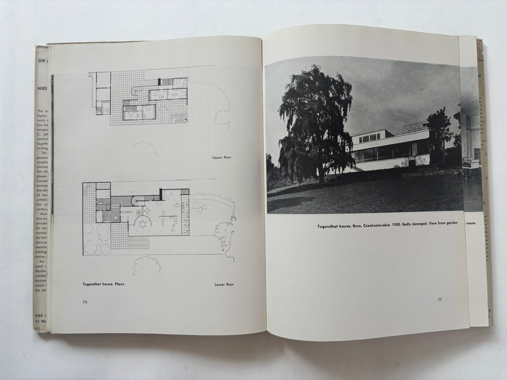 Mies Van Der Rohe / Philip C. Johnson / 1st Edition / 1947/ Museum of Modern Art