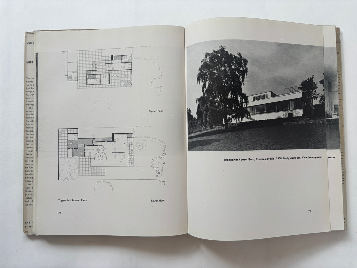 Mies Van Der Rohe / Philip C. Johnson / 1st Edition / 1947/ Museum of Modern Art