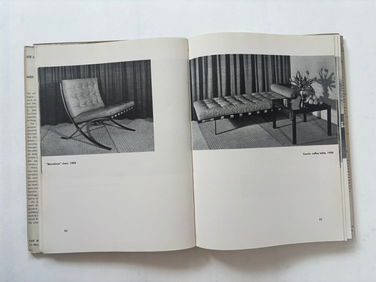 Mies Van Der Rohe / Philip C. Johnson / 1st Edition / 1947/ Museum of Modern Art