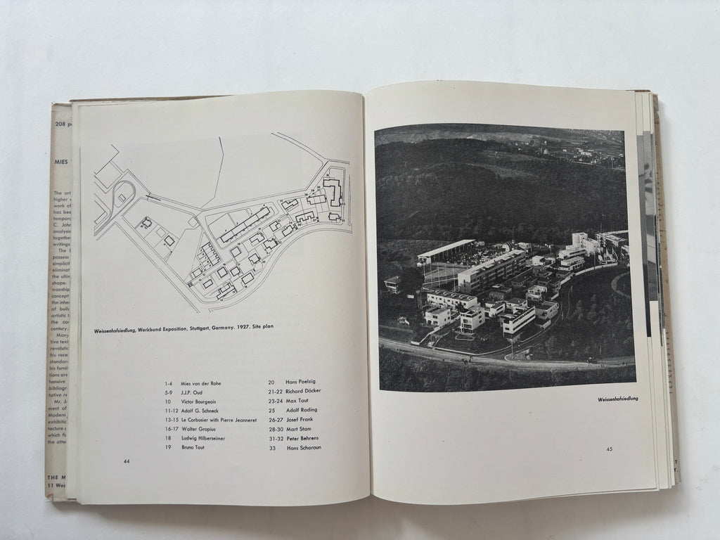 Mies Van Der Rohe / Philip C. Johnson / 1st Edition / 1947/ Museum of Modern Art