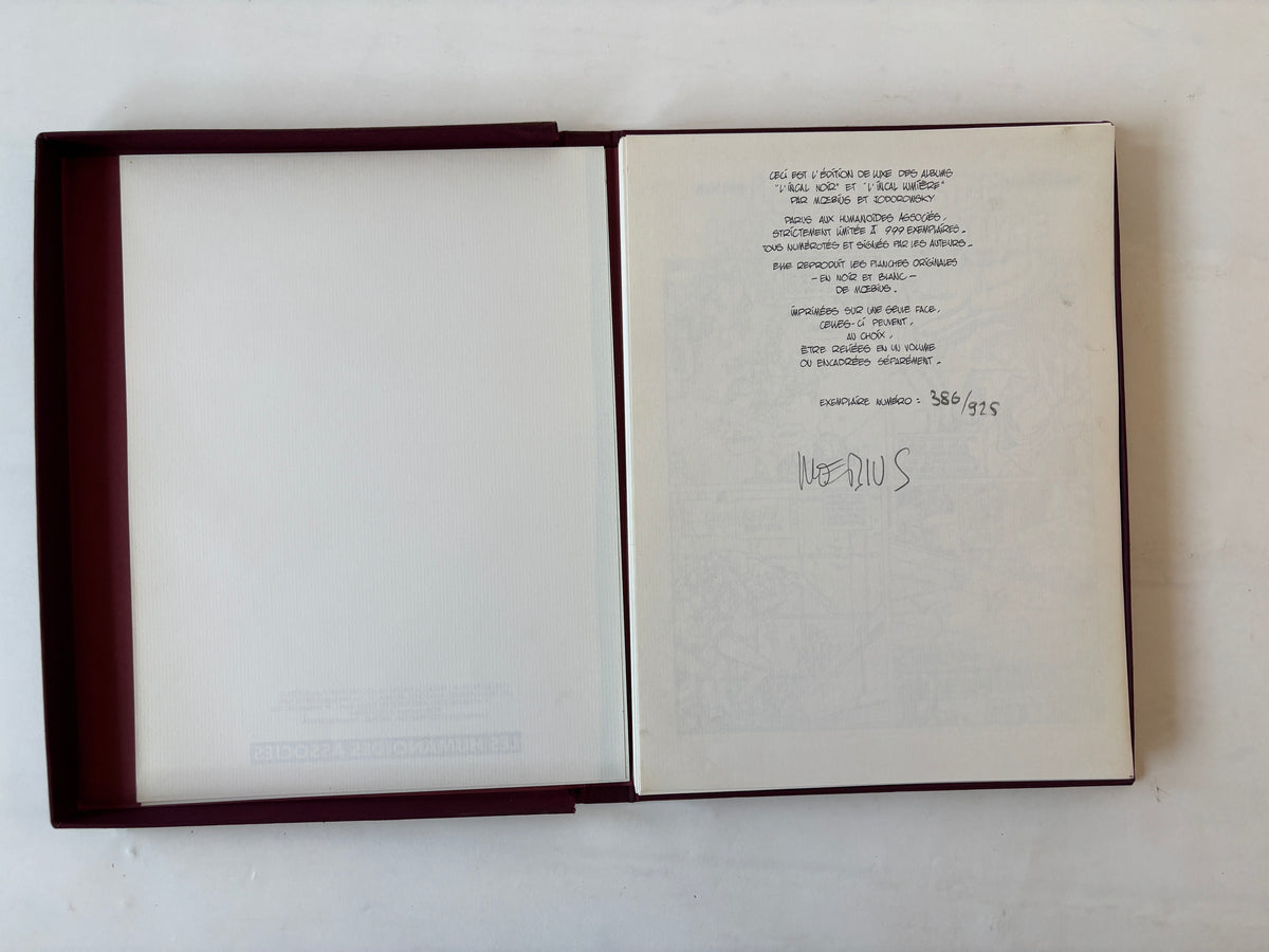L'Incal Luxe / Moebius & Alejandro Jodorowsky / Unbound Signed & Numbered  Limited Edition / 1982 / Les Humanoides Associes
