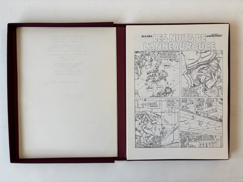 L'Incal Luxe / Moebius & Alejandro Jodorowsky / Unbound Signed & Numbered  Limited Edition / 1982 / Les Humanoides Associes