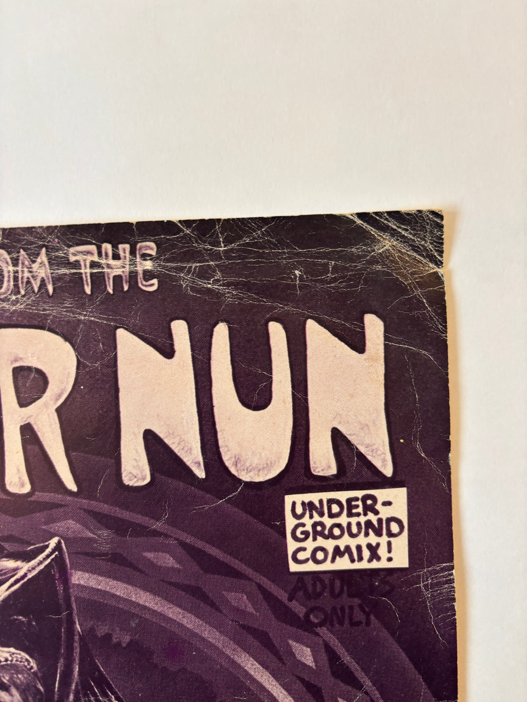 Leather Nun / Underground Comic Promo Poster / 1973 / Last Gasp